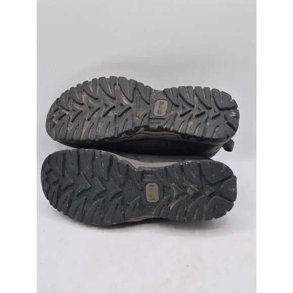 Duluth Trading Company Shoes Mens Size 11W Black Leather Slip On Slip Resistant - Picture 9 of 12